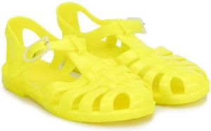 Emporio Ar i Kids PVC sandals Yellow