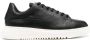 Emporio Armani lace-up leather sneakers Black - Thumbnail 1