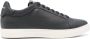 Emporio Armani lace-up leather sneakers Blue - Thumbnail 1