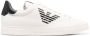 Emporio Armani lace-up logo-print sneakers White - Thumbnail 1
