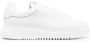 Emporio Ar i leather low-top sneakers White - Thumbnail 1