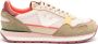 Emporio Armani logo-appliqué suede sneakers Pink - Thumbnail 1