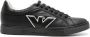 Emporio Armani logo-embossed lace-up sneakers Black - Thumbnail 1