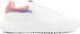 Emporio Armani logo-print lace-up sneakers White - Thumbnail 1