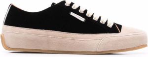 Emporio Armani low lace-up sneakers Black