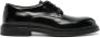 Emporio Armani panelled 35mm lace-up derby shoes Black - Thumbnail 1