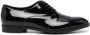 Emporio Armani patent leather lace-up shoes Black - Thumbnail 1