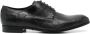 Emporio Armani snakeskin-effect leather lace-up shoes Black - Thumbnail 1