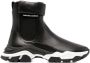 Emporio Armani sneaker-style 35mm ankle boots Black - Thumbnail 1