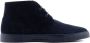 Emporio Armani suede lace-up boots Blue - Thumbnail 1