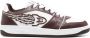 Enterprise Japan Rocket panelled leather sneakers Brown - Thumbnail 1