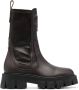 Ermanno Scervino embroidered chunky-sole boots Brown - Thumbnail 1