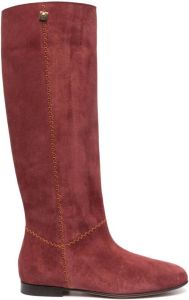 ETRO 20mm knee-high suede boots Brown