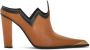ETRO cowboy-style leather mules Brown - Thumbnail 1