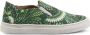 ETRO KIDS paisley-print slip-on sneakers Green - Thumbnail 1