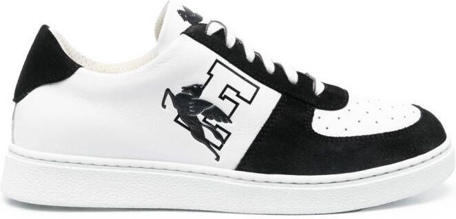 ETRO logo-print lace-up sneakers Black