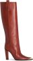 ETRO metallic toe-cap knee-high boots Red - Thumbnail 1
