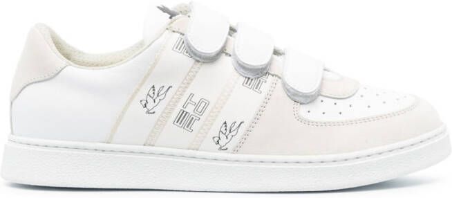 ETRO panelled low-top sneakers White