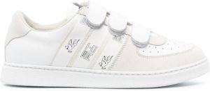ETRO panelled low-top sneakers White