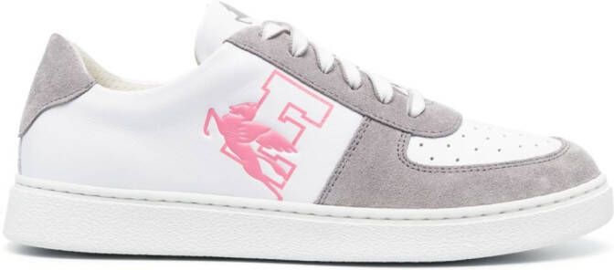 ETRO Pegaso leather sneakers Grey