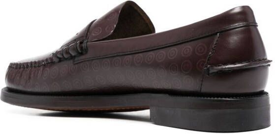 10 CORSO COMO Dan leather loafers Red