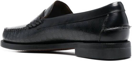 10 CORSO COMO Sebago circle-pattern loafers Black