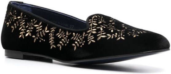 10 CORSO COMO x Castañer Hojas velvet slippers Black