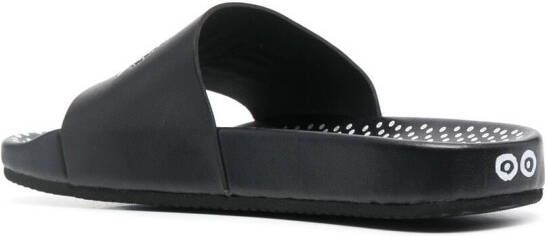 10 CORSO COMO x Fila polka-dot slides Black