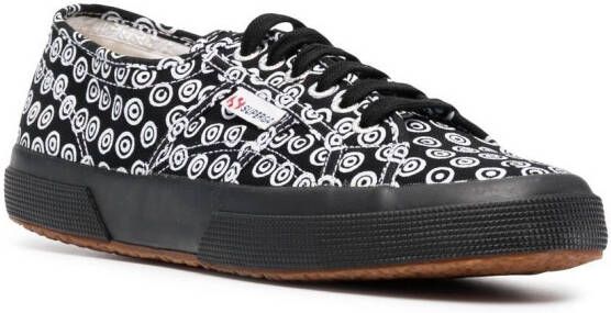 10 CORSO COMO x Superga graphic print low-top sneakers Black