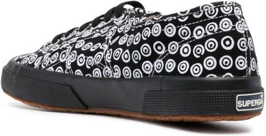 10 CORSO COMO x Superga graphic print low-top sneakers Black