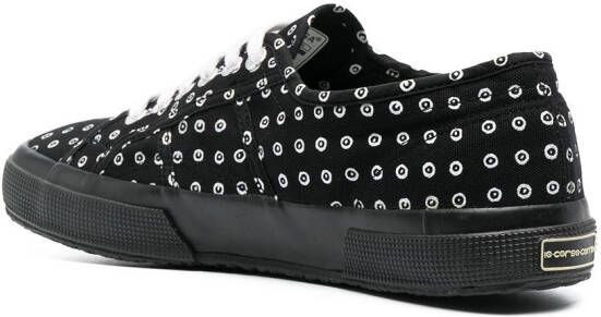 10 CORSO COMO x Superga logo-print sneakers Black