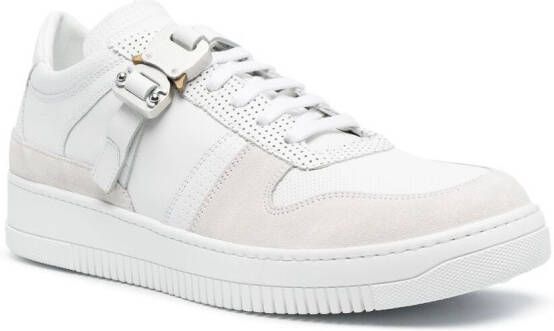 1017 ALYX 9SM buckle low sneakers White