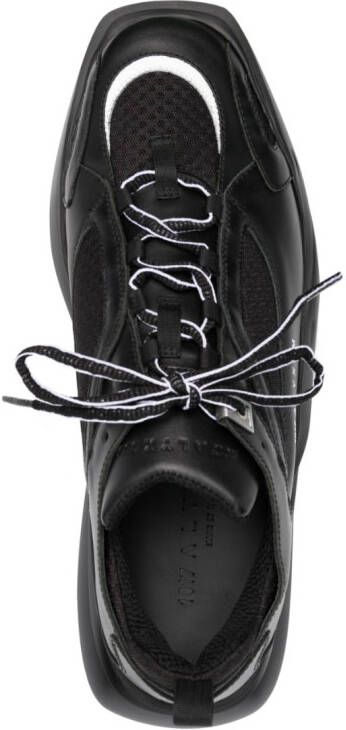 1017 ALYX 9SM chunky lace-up leather sneakers Black