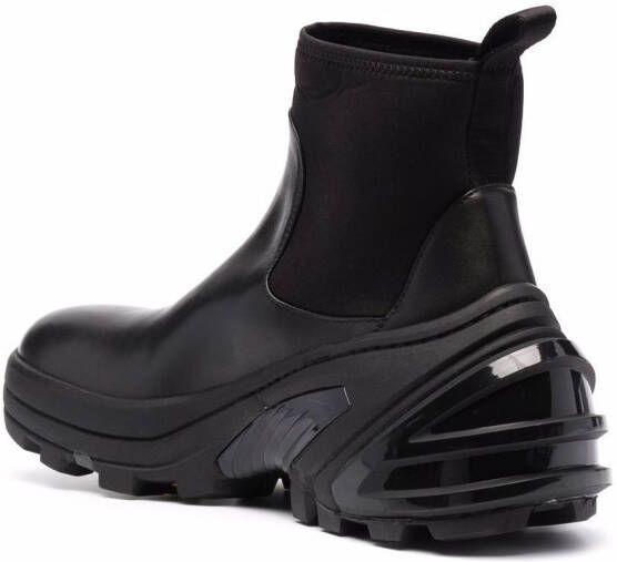1017 ALYX 9SM chunky leather chelsea boots Black