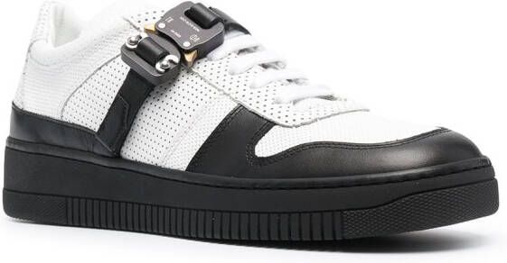 1017 ALYX 9SM colour block buckle strap sneakers White