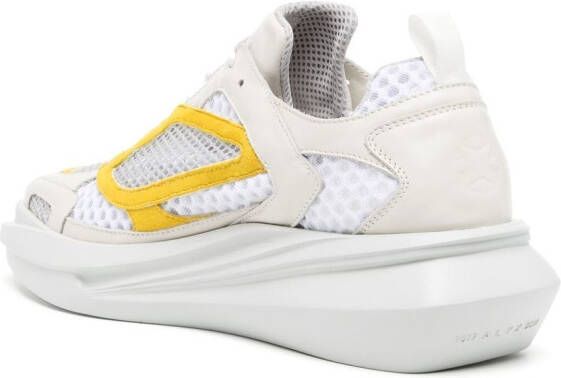 1017 ALYX 9SM contrast-trim low-top sneakers White