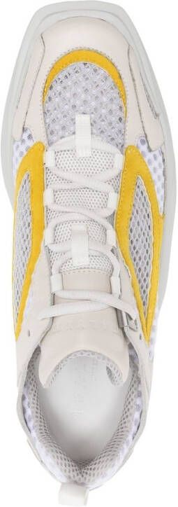 1017 ALYX 9SM contrast-trim low-top sneakers White