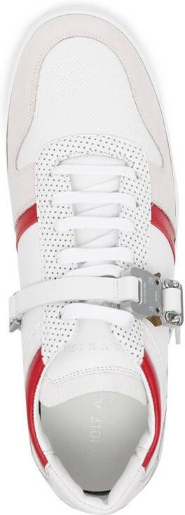 1017 ALYX 9SM logo-buckle low top sneakers White