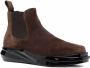 1017 ALYX 9SM Mono Chelsea suede boots Brown - Thumbnail 2