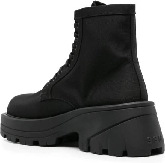 1017 ALYX 9SM Paraboot canvas ankle boots Black