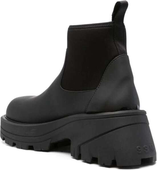 1017 ALYX 9SM Work panelled ankle boots Black