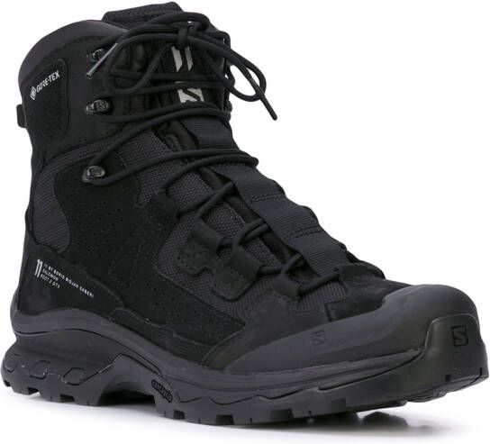 11 By Boris Bidjan Saberi lace-up mountaineering boots Black