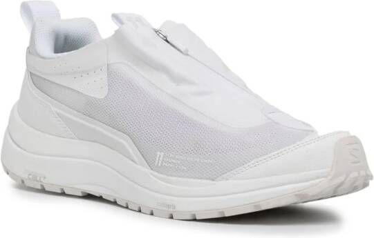 11 By Boris Bidjan Saberi perforated low-top sneakers White