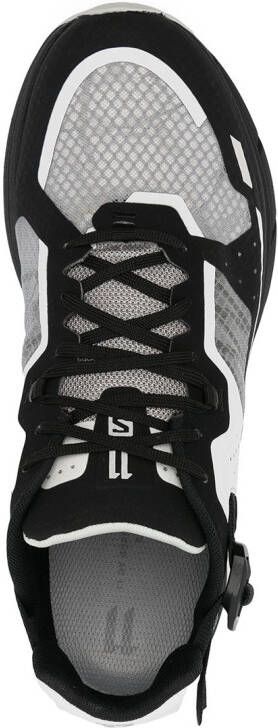 11 By Boris Bidjan Saberi x Salomon breathable lace-up sneakers Black