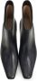 12 STOREEZ 40mm square-toe leather ankle boots Black - Thumbnail 4