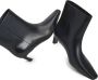 12 STOREEZ 40mm square-toe leather ankle boots Black - Thumbnail 5