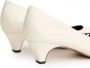 12 STOREEZ 50mm pointed-toe leather pumps Neutrals - Thumbnail 4