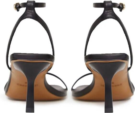 12 STOREEZ 60mm stiletto sandals Black