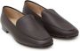 12 STOREEZ almond-toe leather loafers Brown - Thumbnail 2