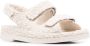 12 STOREEZ bouclé textured-finished strap sandals Neutrals - Thumbnail 2